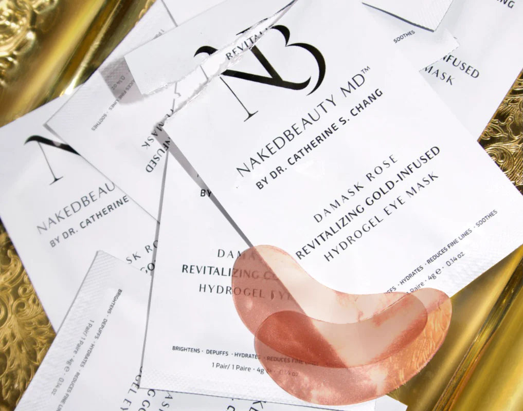 NAKEDBEAUTY MD™ Damask Rose Revitalizing Eye Masks