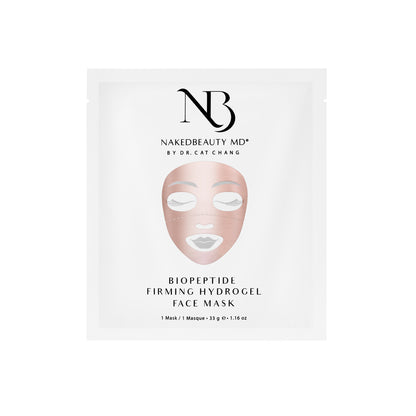 NAKEDBEAUTY MD™ BioPeptide Firming Hydrogel Face Mask