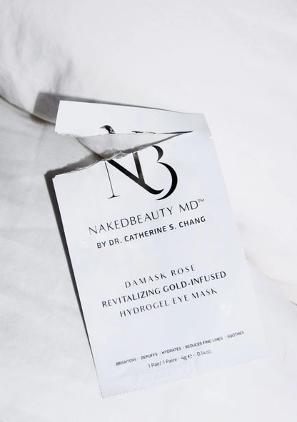 NAKEDBEAUTY MD™ Damask Rose Revitalizing Eye Masks